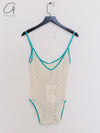 BASERANGE 25 Early Spring MUSIAL Jumpsuit BAS-ONMU-LA-SP25-UNDYED (TURQUOISE)